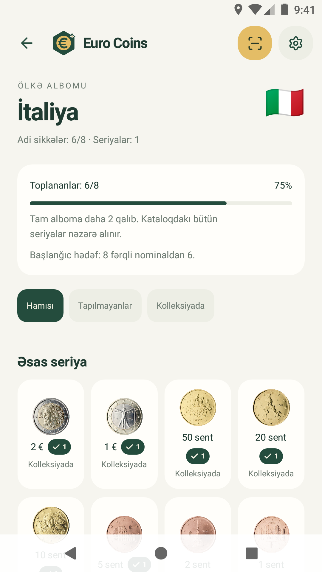 Ölkə albomu · Azərbaycanca