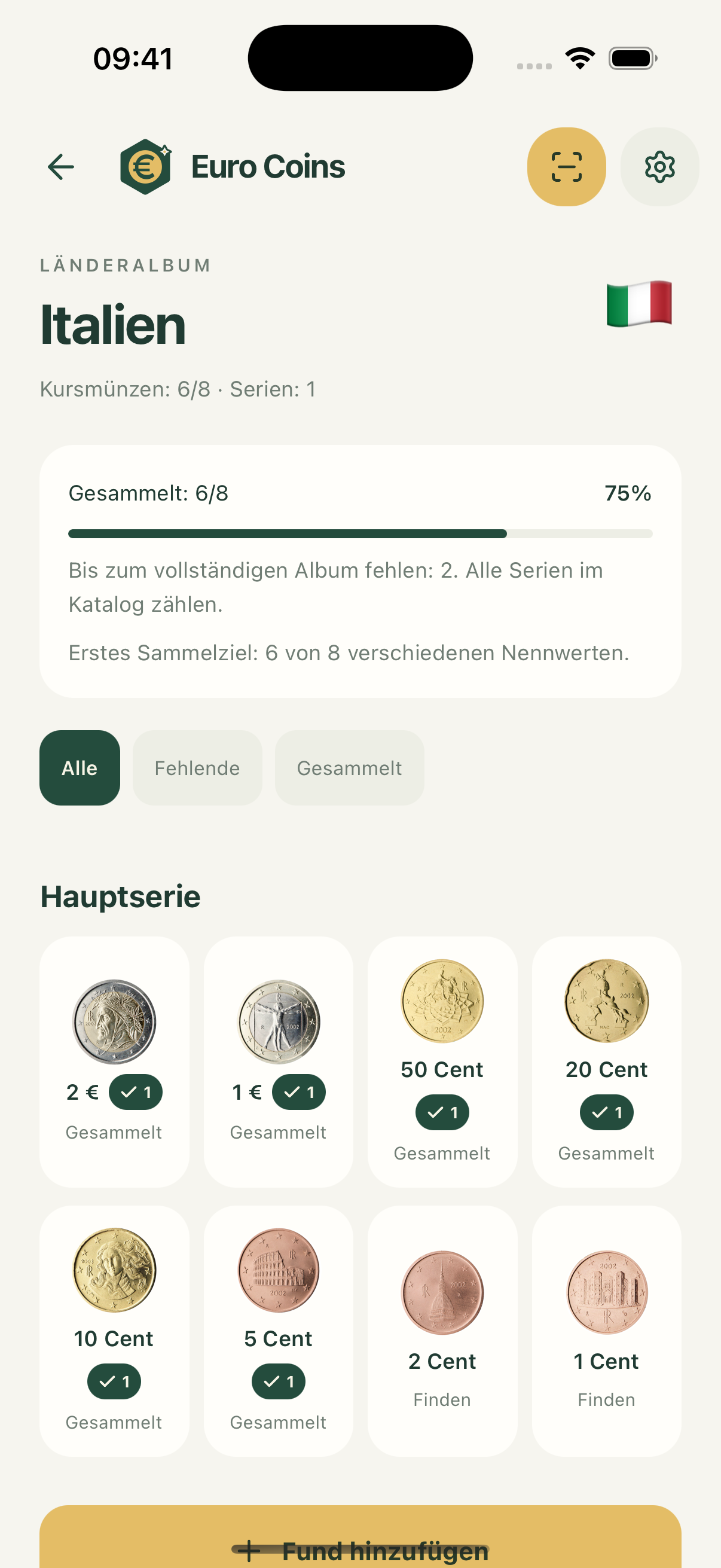 Länderalbum · Deutsch