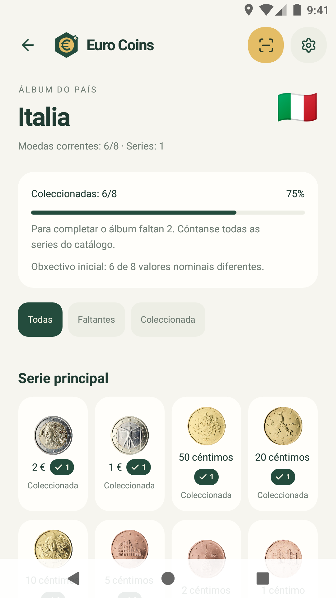 Álbum do país · Galego