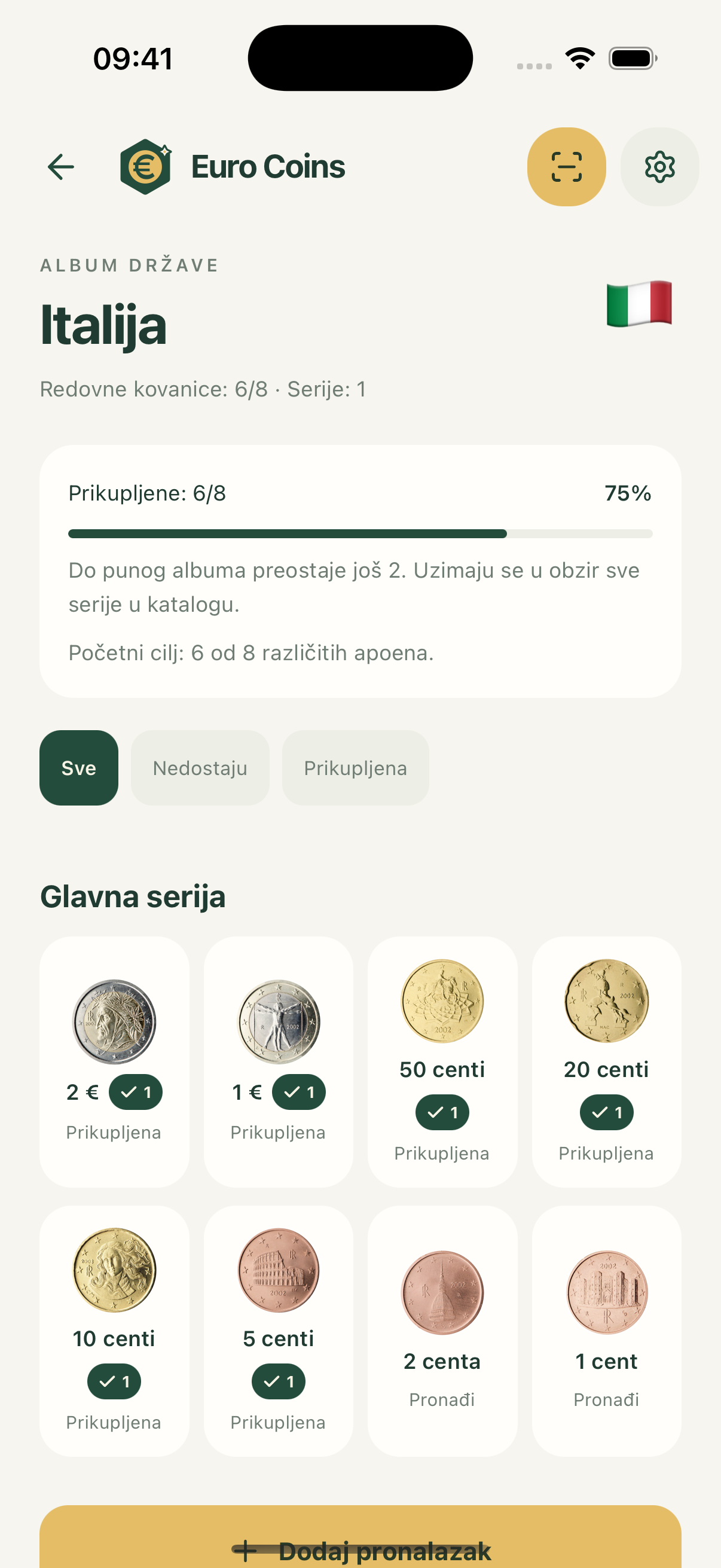 Album države · Hrvatski