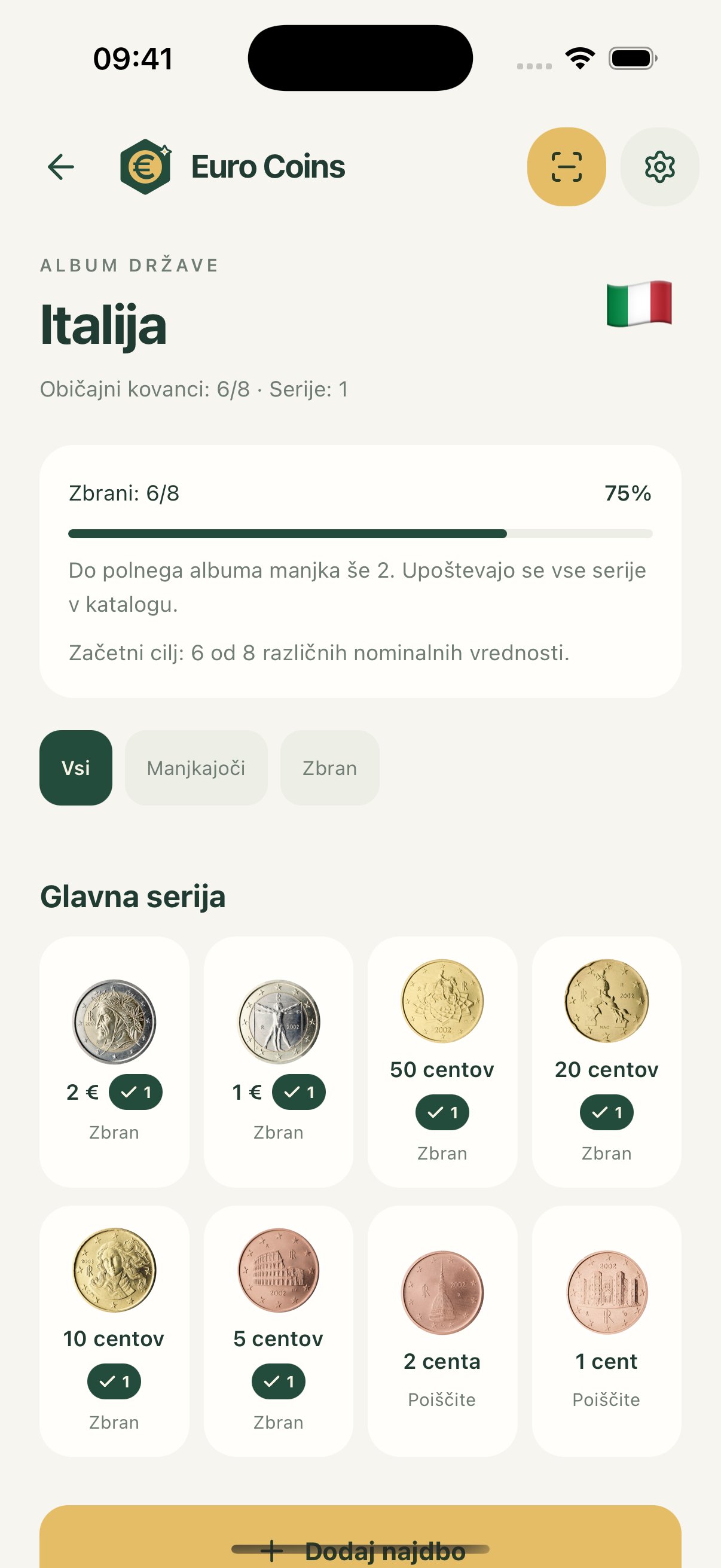 Album države · Slovenščina