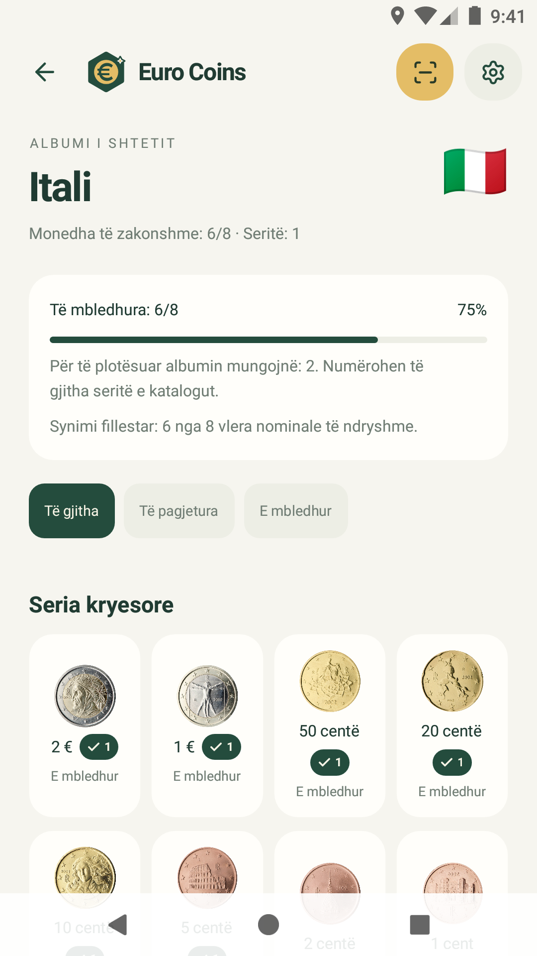Albumi i shtetit · Shqip